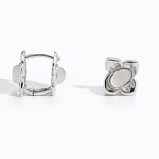 VV000000013 - S - AS - R - Moonpetal Relic Hoop Earrings - Velora Vie