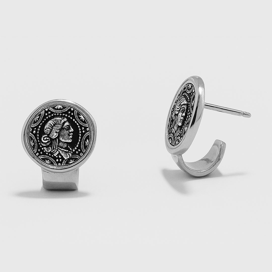 Sovereign Seal Stud Earrings