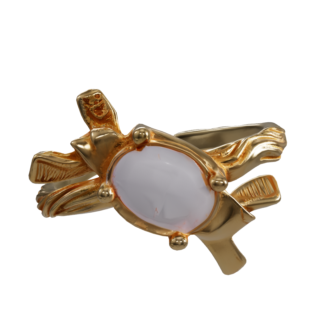 Celestine Crown Ring