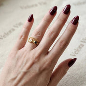 VV000000001-S-A-18KG - Empress Ardent Ring - Velora Vie