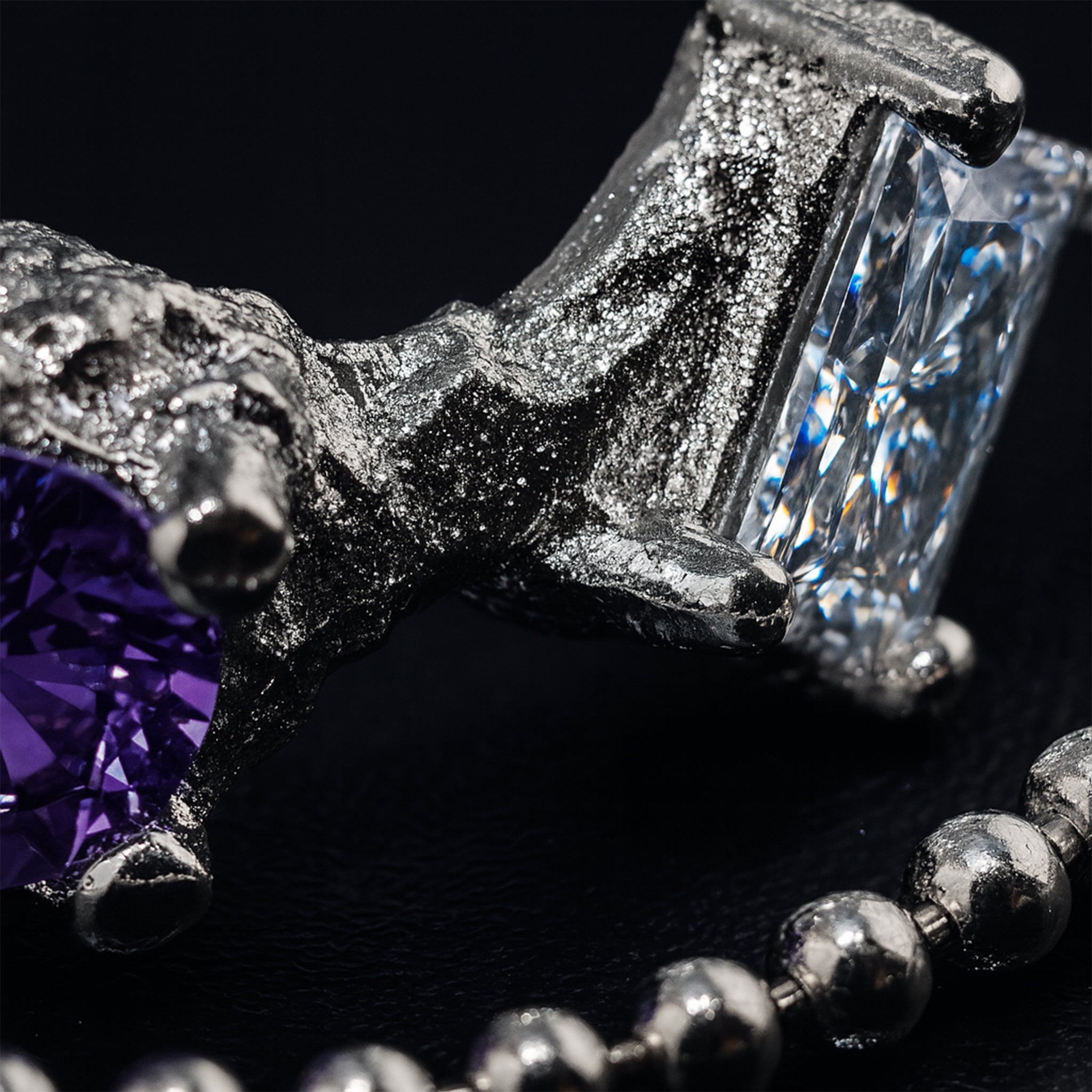 VV000000001 - S - A - R - Empress Ardent Ring - Velora Vie