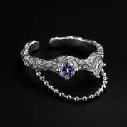 VV000000001 - S - A - R - Empress Ardent Ring - Velora Vie