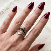 VV000000002-S-A-18KG - Crown of Tides Ring - Velora Vie