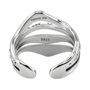 VV000000002-S-A-18KG - Crown of Tides Ring - Velora Vie