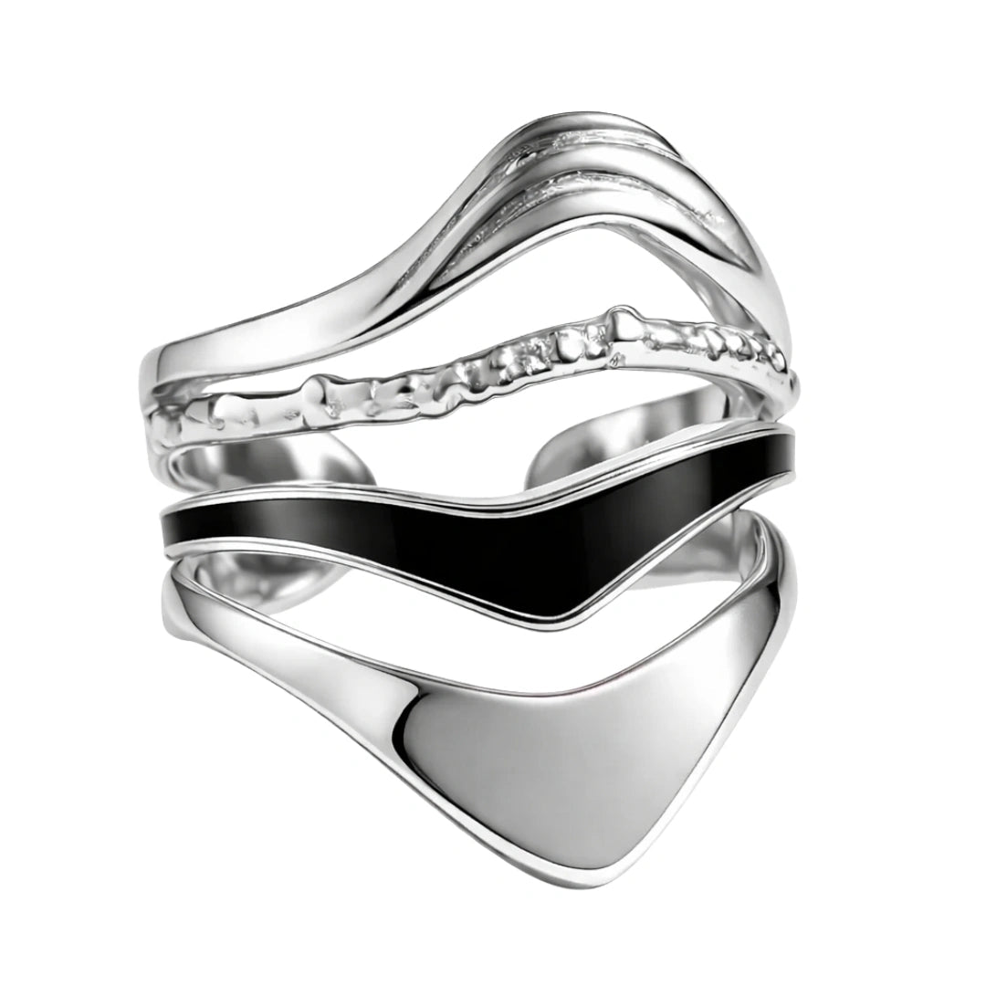 VV000000002-S-A-18KG - Crown of Tides Ring - Velora Vie