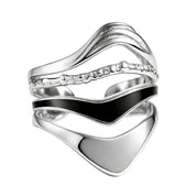 VV000000002-S-A-18KG - Crown of Tides Ring - Velora Vie