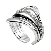 VV000000002-S-A-18KG - Crown of Tides Ring - Velora Vie