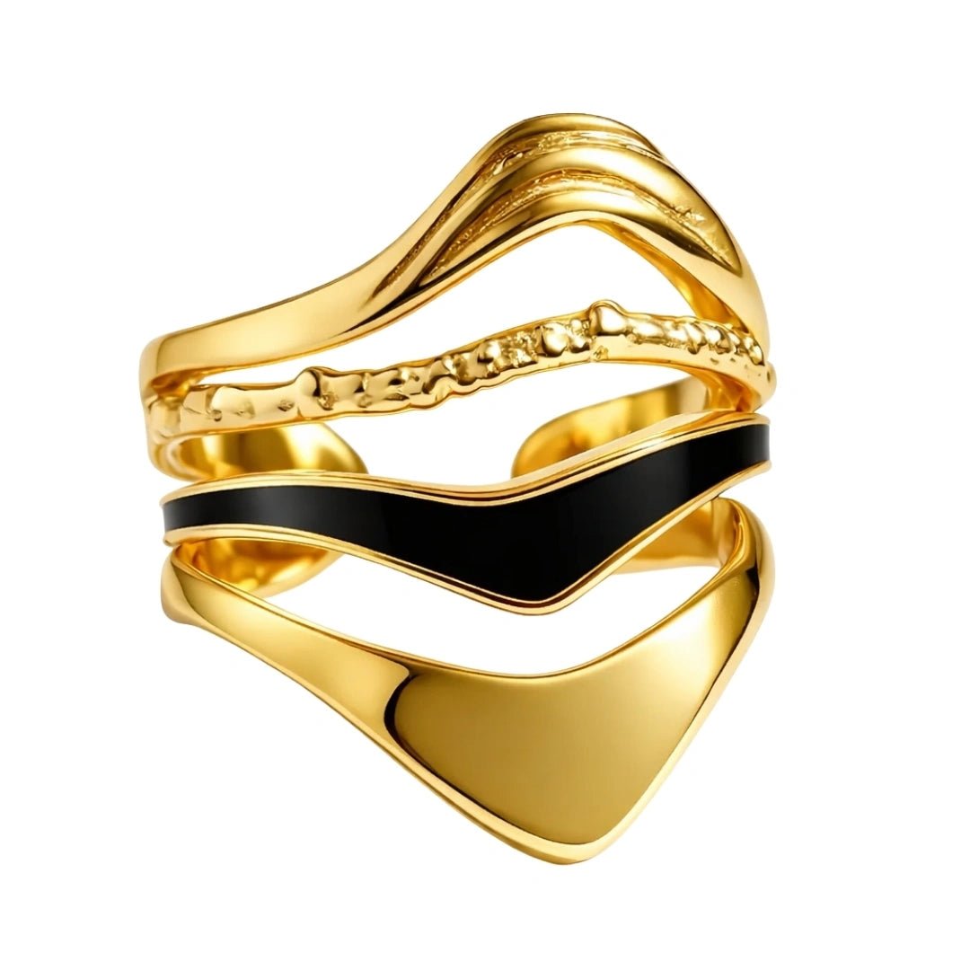 VV000000002-S-A-18KG - Crown of Tides Ring - Velora Vie