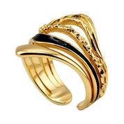 VV000000002-S-A-18KG - Crown of Tides Ring - Velora Vie
