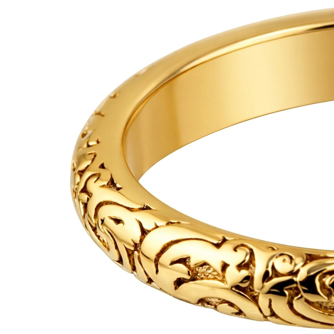 VV000000003-S-A-18KG - Dynasty Sigil Ring - Velora Vie