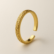 VV000000003 - S - A - 18KG - Dynasty Sigil Ring - Velora Vie