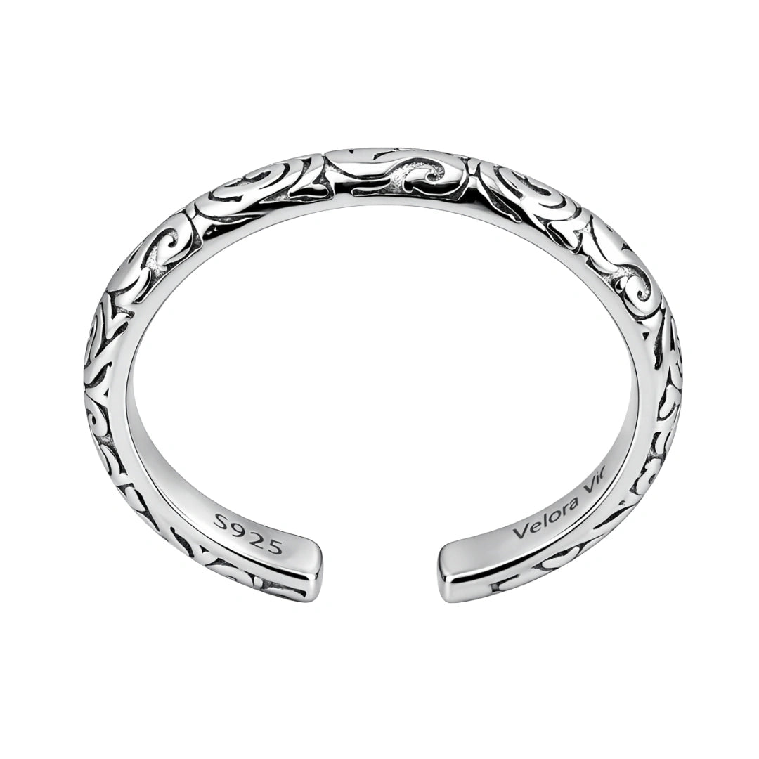 VV000000003-S-A-18KG - Dynasty Sigil Ring - Velora Vie