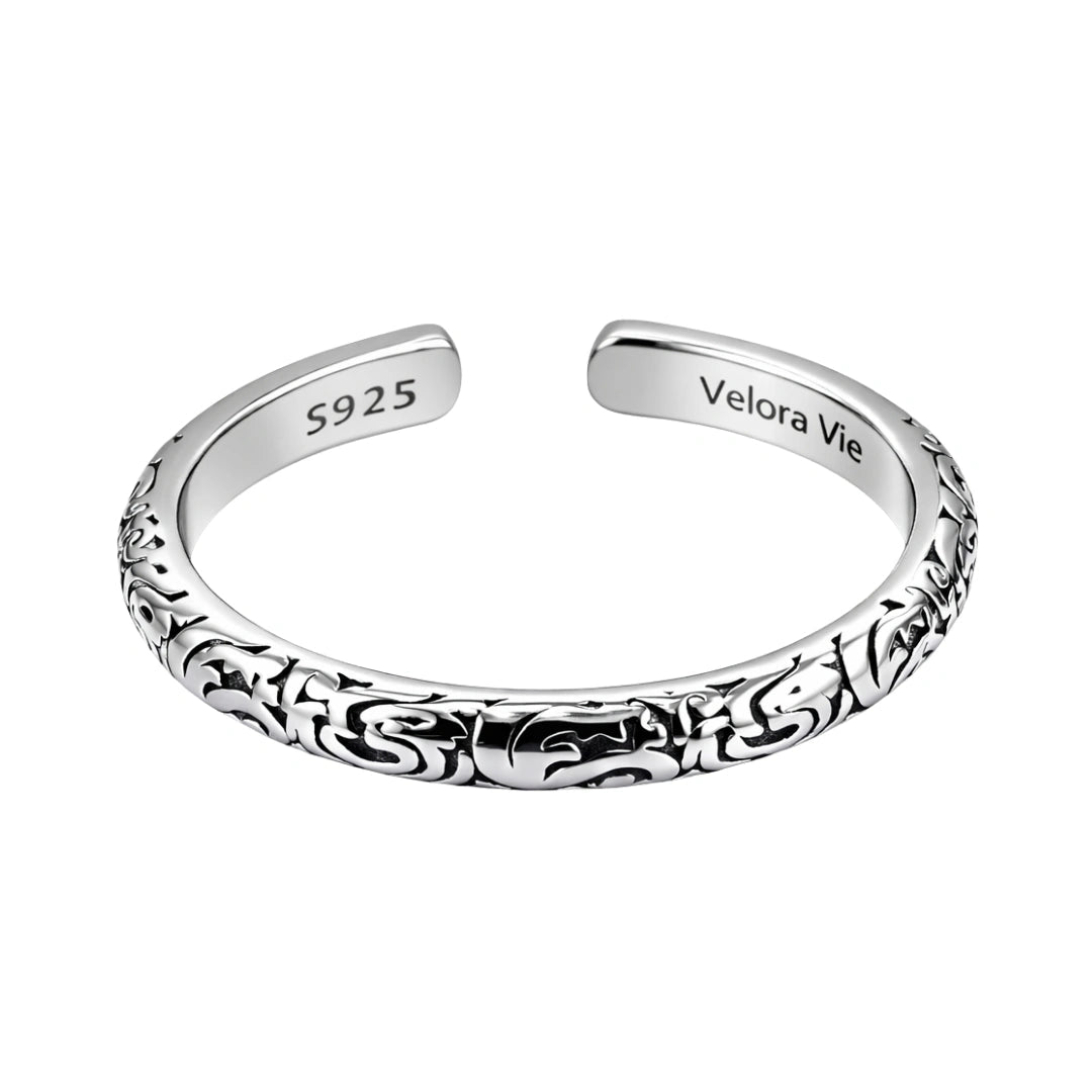 VV000000003-S-A-18KG - Dynasty Sigil Ring - Velora Vie