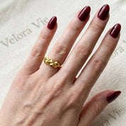 VV000000004-S-A-18KG - Scoria Crest Ring - Velora Vie