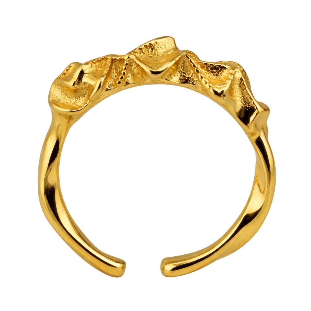VV000000004-S-A-18KG - Scoria Crest Ring - Velora Vie