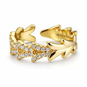 VV000000005-S-A-18KG - Lunaris Thorn Ring - Velora Vie