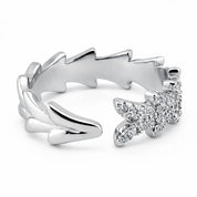 VV000000005-S-A-R - Lunaris Thorn Ring - Velora Vie