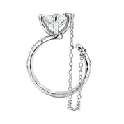 VV000000006-S-A-18KG - The Bound Flame Ring - Velora Vie