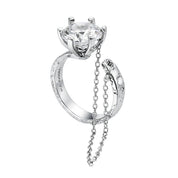 VV000000006-S-A-18KG - The Bound Flame Ring - Velora Vie
