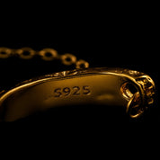 VV000000006 - S - A - R - The Bound Flame Ring - Velora Vie