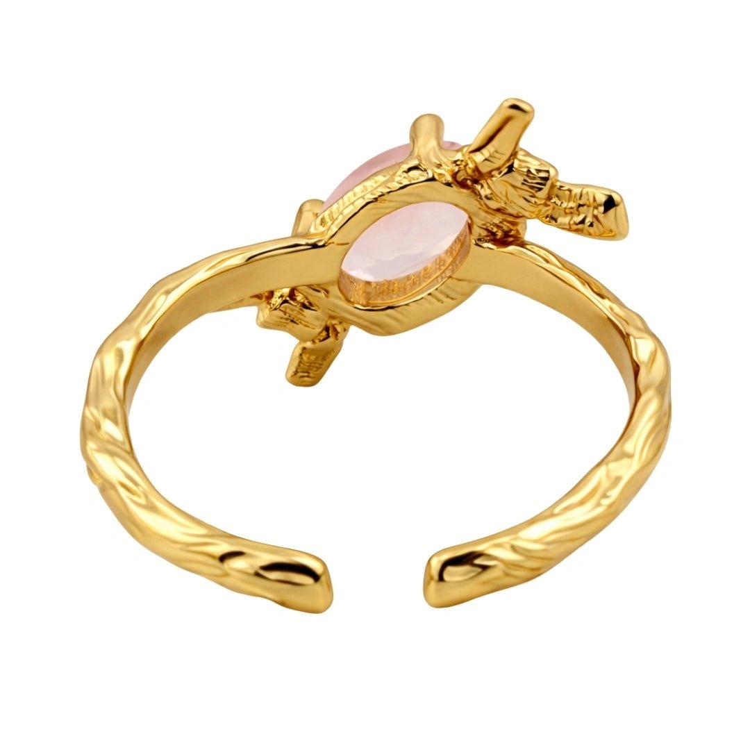 VV000000008-S-A-18KG - Celestine Crown Ring - Velora Vie
