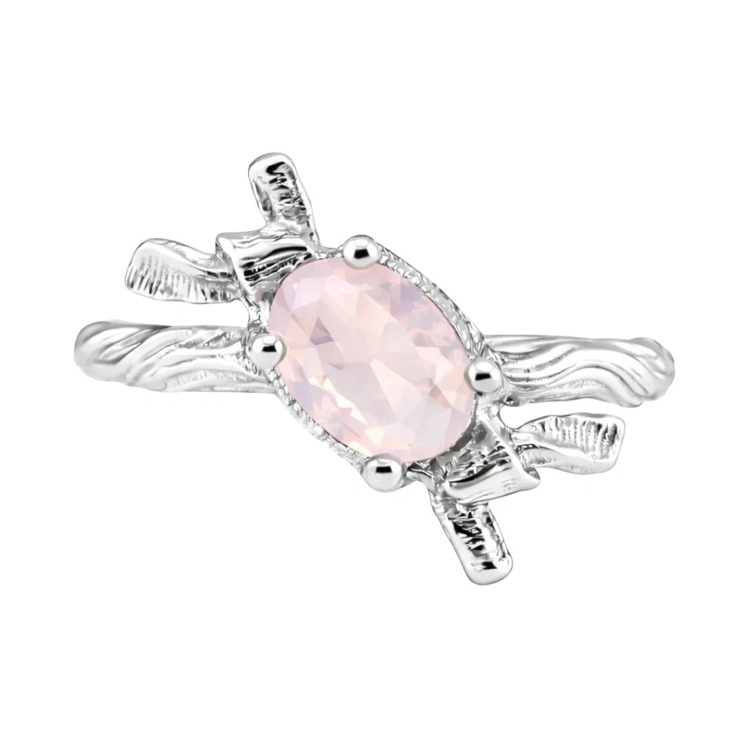 VV000000008-S-A-18KG - Celestine Crown Ring - Velora Vie