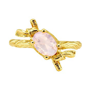 VV000000008-S-A-18KG - Celestine Crown Ring - Velora Vie