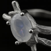 VV000000008 - S - A - R - Celestine Crown Ring - Velora Vie