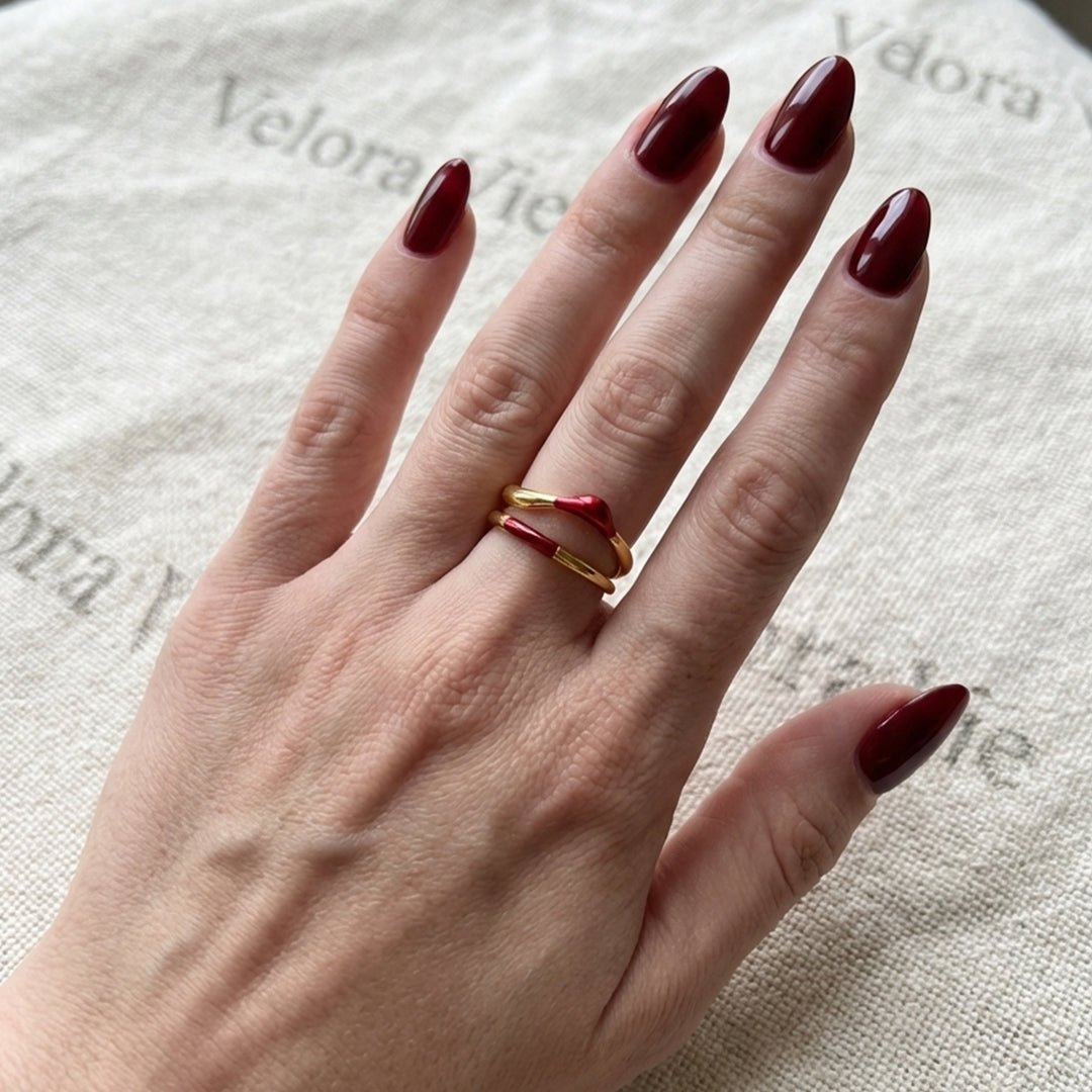 VV000000009-S-A-18KG - Bloodline Sigil Ring - Velora Vie