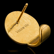 VV000000012 - S - R - Sovereign Seal Stud Earrings - Velora Vie