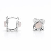 VV000000013-S-AS-R - Moonpetal Relic Hoop Earrings - Velora Vie