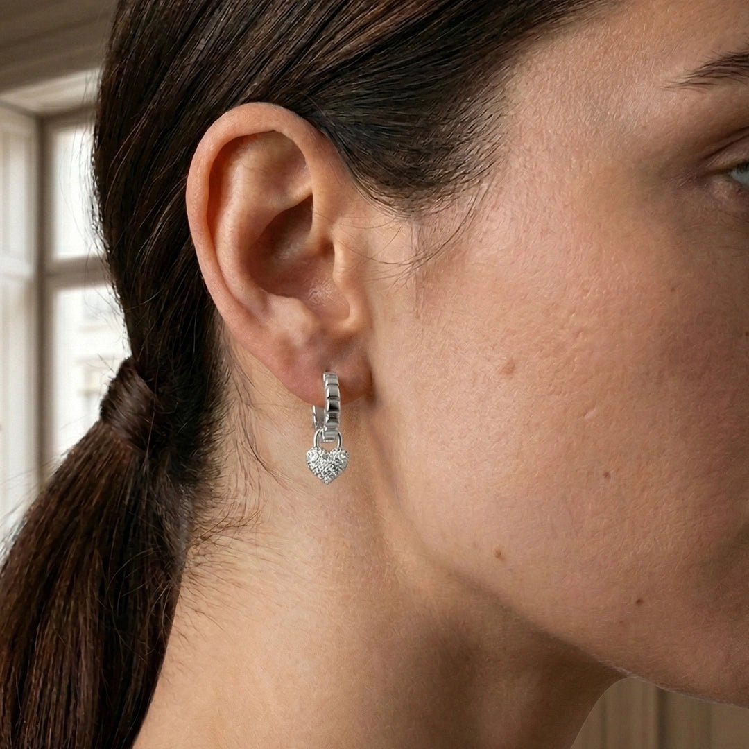 VV000000014-S-18KG - Vault of Venus Hoop Earrings - Velora Vie