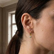 VV000000014-S-18KG - Vault of Venus Hoop Earrings - Velora Vie