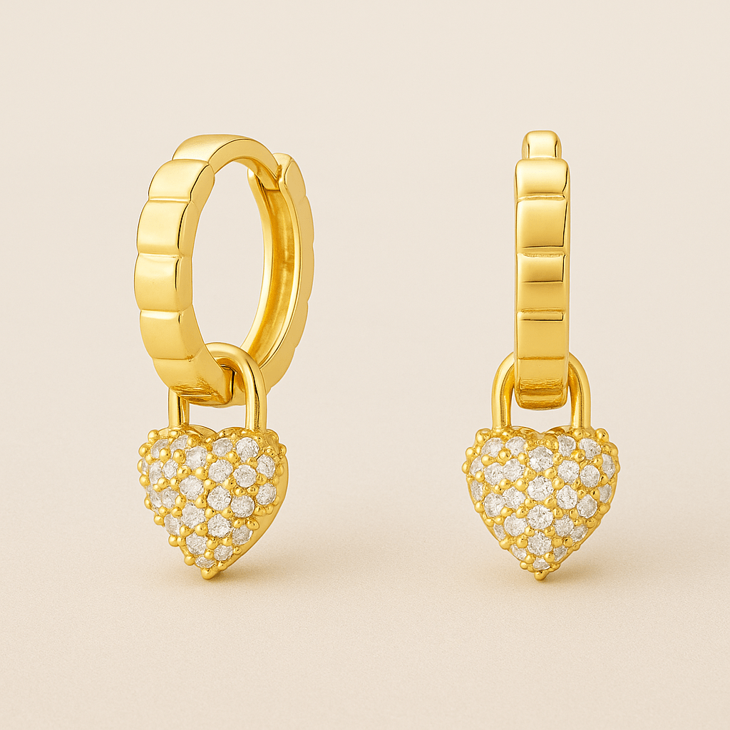 VV000000014 - S - 18KG - Vault of Venus Hoop Earrings - Velora Vie