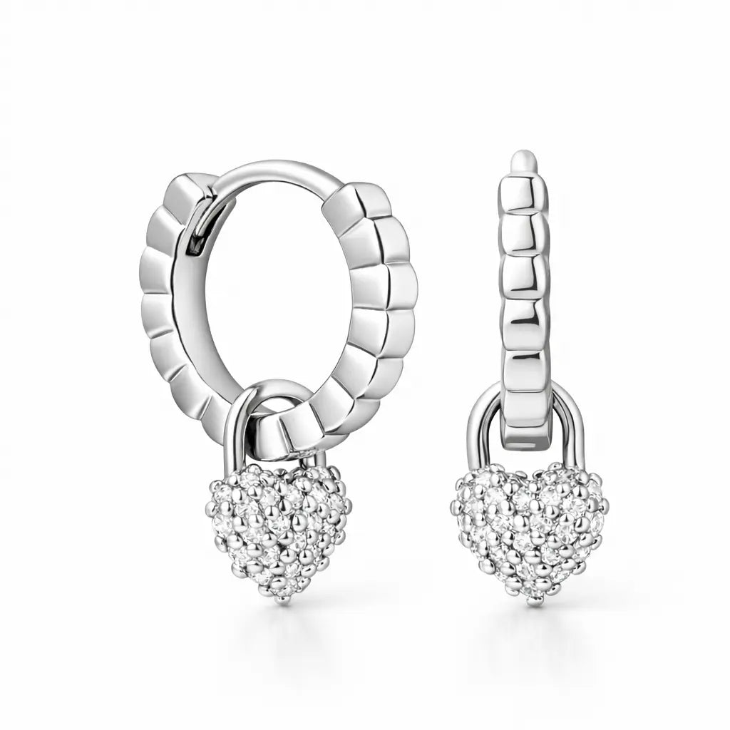 VV000000014-S-R - Vault of Venus Hoop Earrings - Velora Vie
