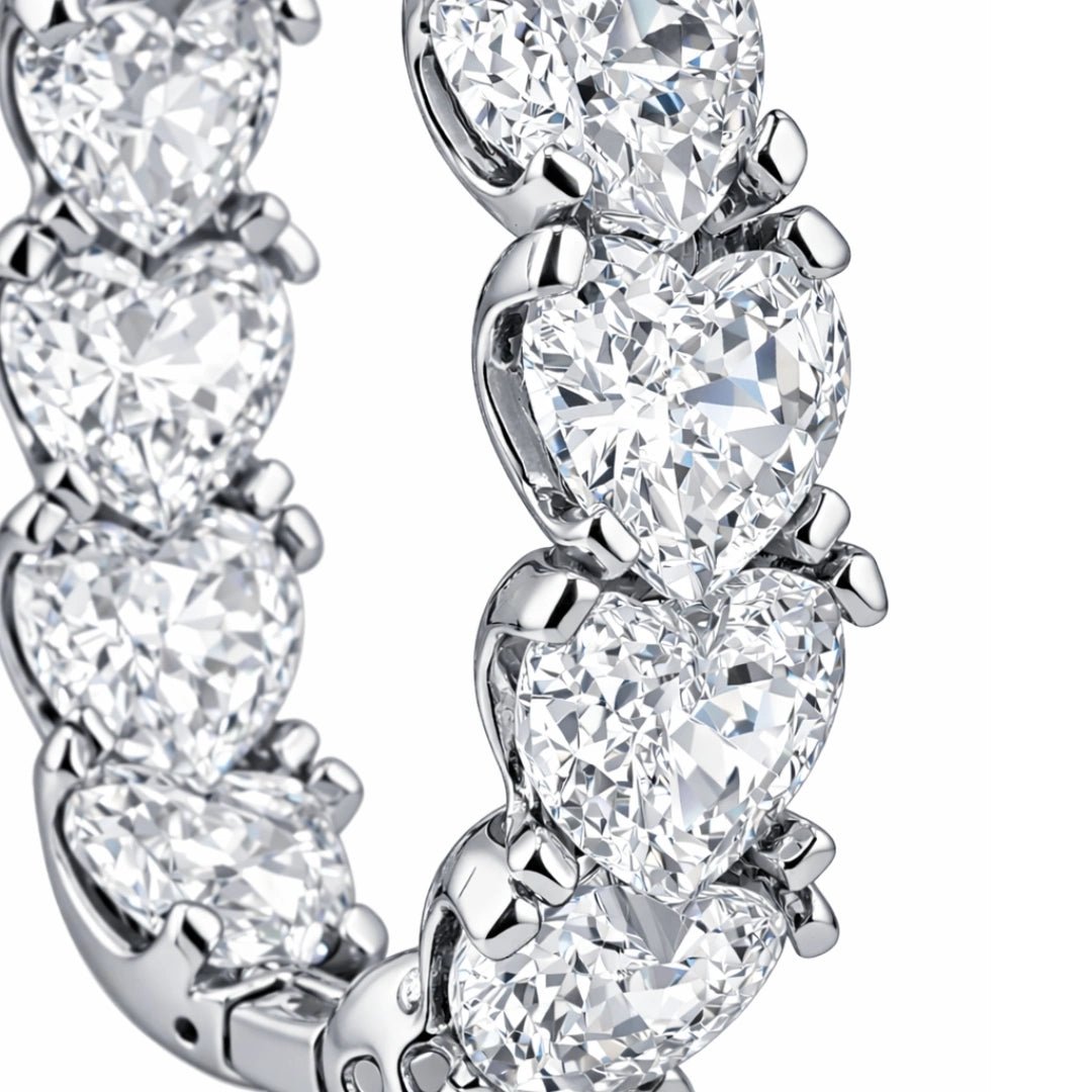 VV000000016-S-18KG - Circle of Desire Hoop Earrings - Velora Vie