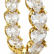 VV000000016-S-18KG - Circle of Desire Hoop Earrings - Velora Vie