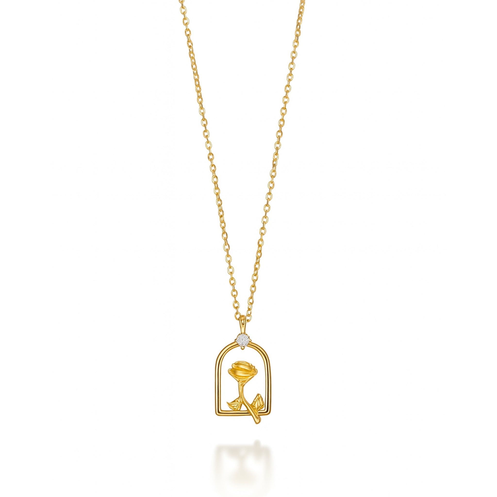 VV000000021 - S - 18KG - Flora Nocturne Necklace - Velora Vie
