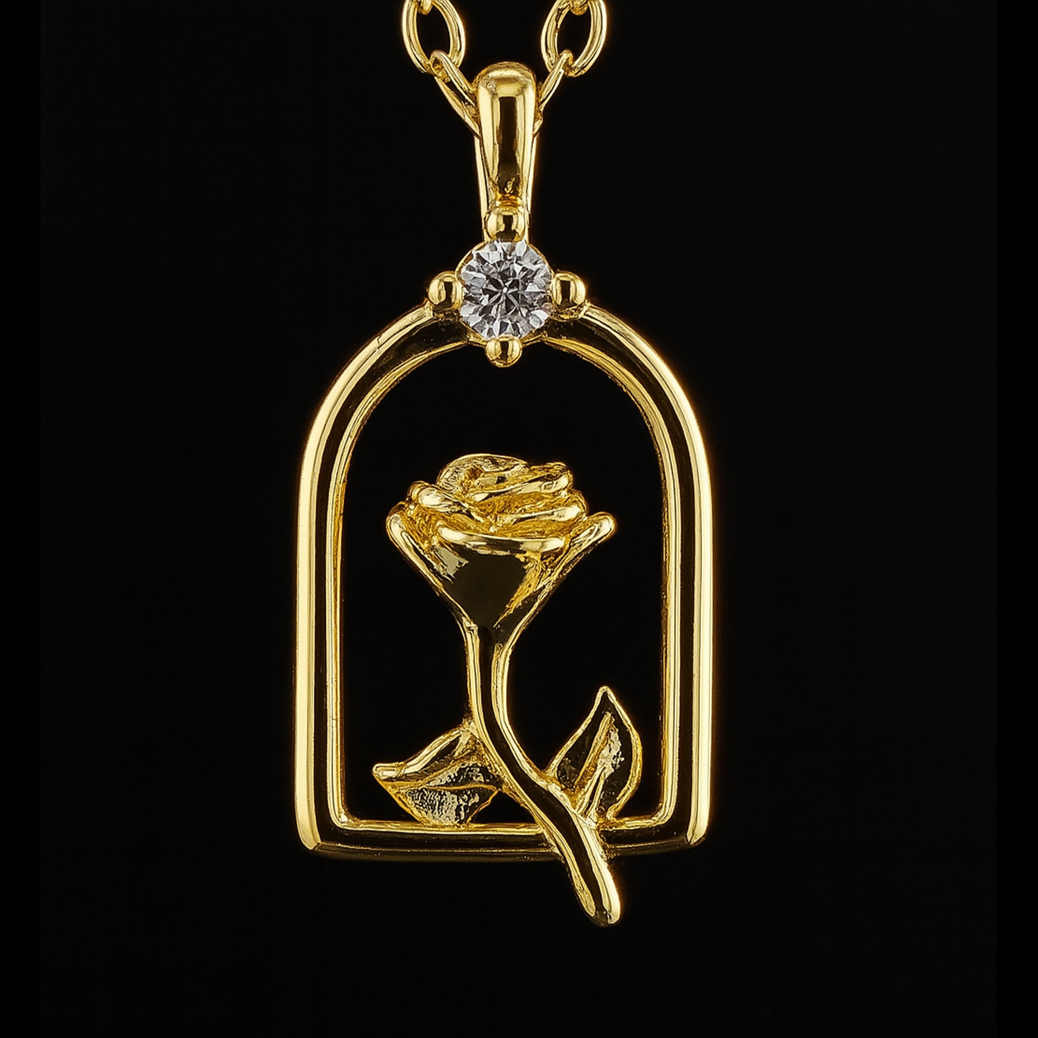 VV000000021 - S - 18KG - Flora Nocturne Necklace - Velora Vie