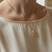 VV000000021-S-18KG - Flora Nocturne Necklace - Velora Vie