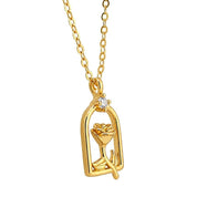 VV000000021-S-18KG-Flora Nocturne Necklace - Velora Vie