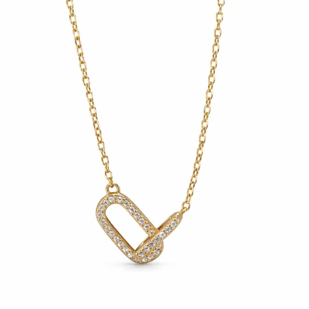 VV000000022-S-18KG - Chain Reaction Necklace - Velora Vie
