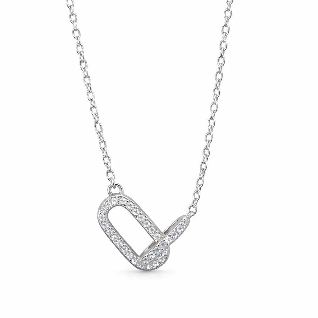 VV000000022-S-R - Chain Reaction Necklace - Velora Vie