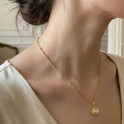 VV000000023-S-AS-18KG - Moonseed Necklace - Velora Vie