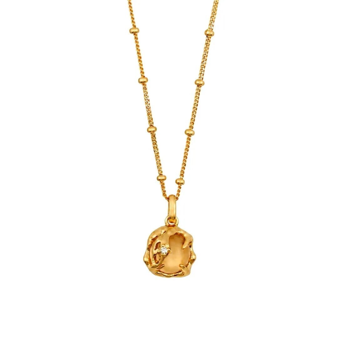 VV000000023-S-AS-18KG-Moonseed Necklace - Velora Vie