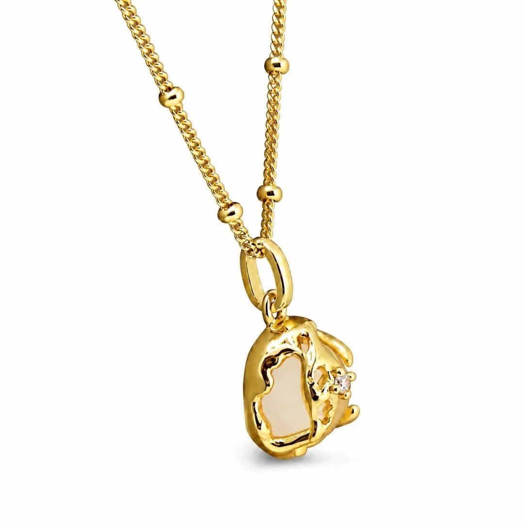 VV000000023-S-AS-18KG-Moonseed Necklace - Velora Vie