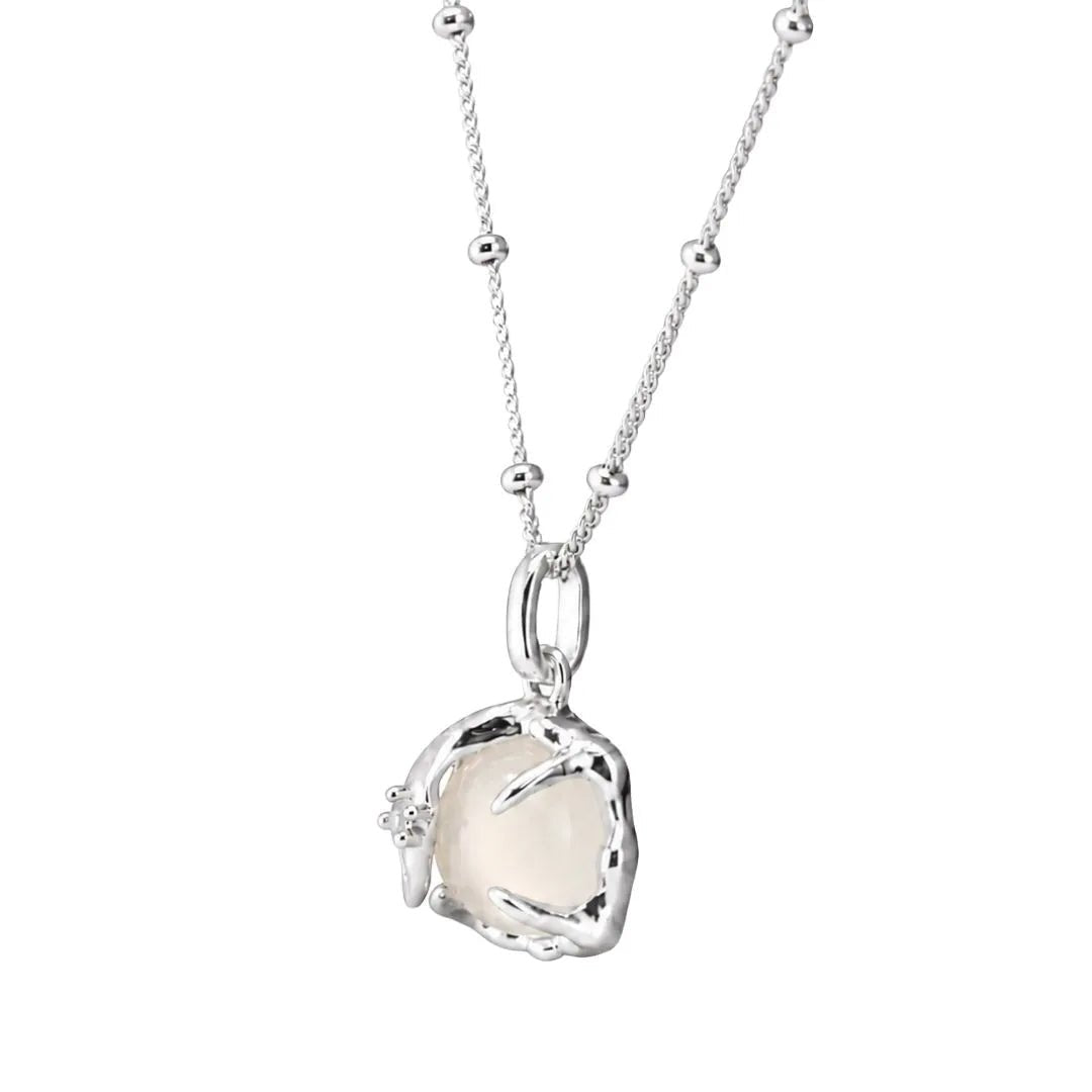 VV000000023-S-AS-R-Moonseed Necklace - Velora Vie