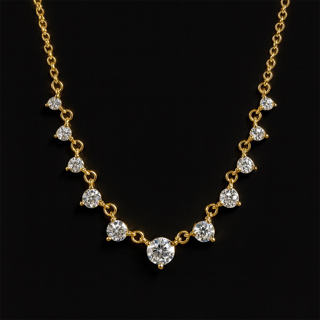 VV000000024 - S - 18KG - Crownline Necklace - Velora Vie
