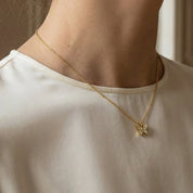 VV000000028-S-18KG - Papillon Noire Necklace - Velora Vie