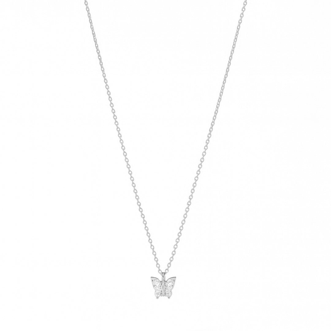 VV000000028 - S - R - Papillon Noire Necklace - Velora Vie